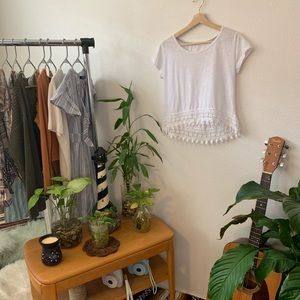 white top